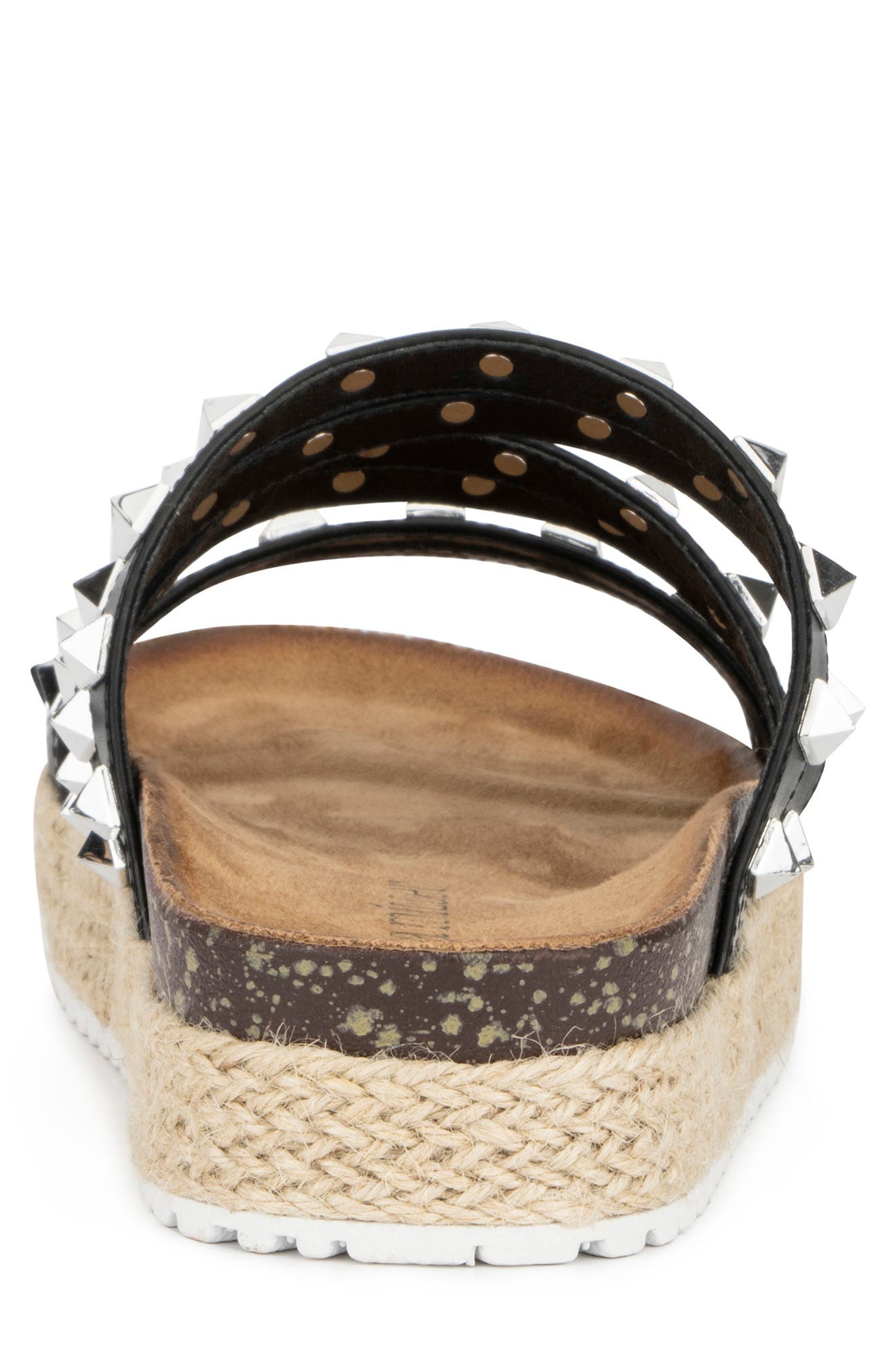 OLIVIA MILLER Amalfi Pyramid Stud Espadrille Sandal (Women) | Nordstromrack