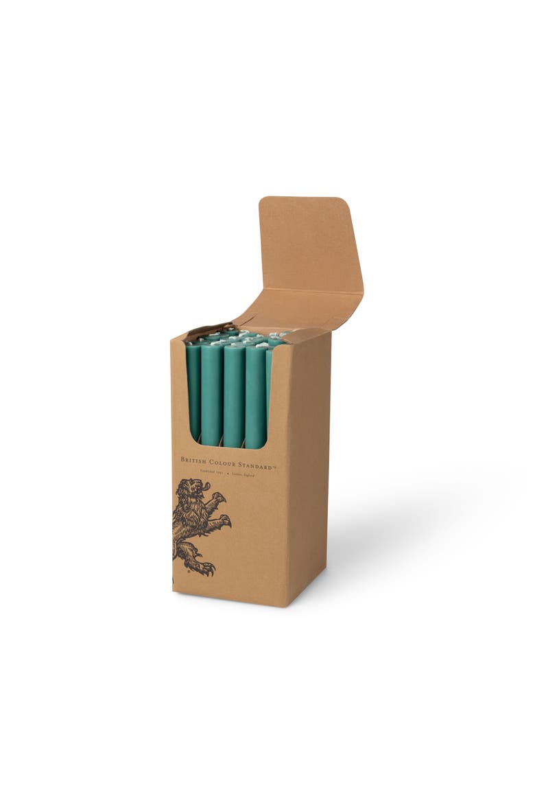 Dinner Candles - Set of 25, Alternate, color, Beryl Green