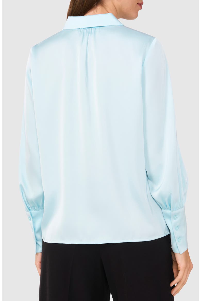 Button-Up Shirt, Alternate, color, ICED AQUA