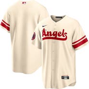 Nike Men's Nike Cream Los Angeles Angels City Connect Replica Team Jersey