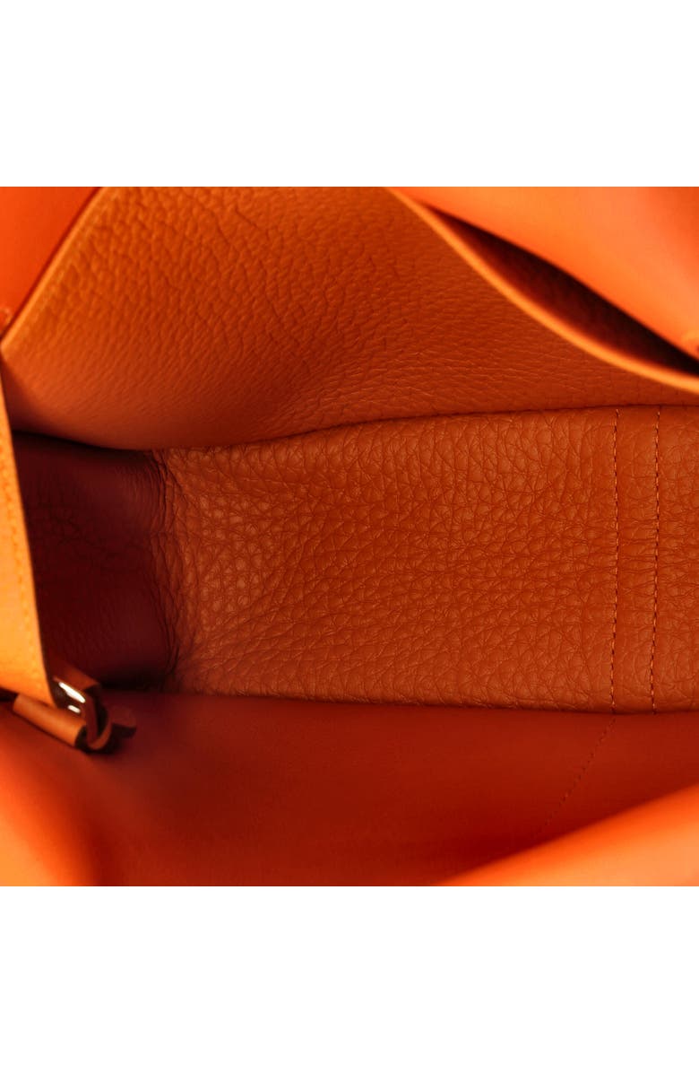 Pre-Owned Hermes Halzan Bag Clemence 25, Alternate, color, Feu
