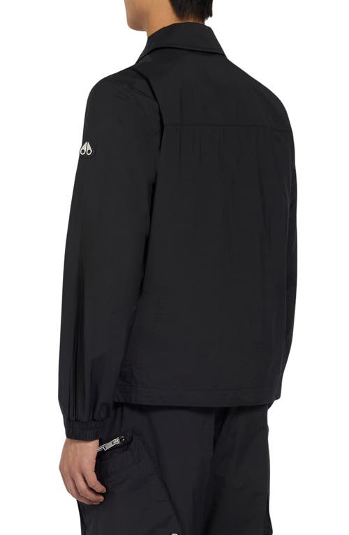 Moose Knuckles Men Waverly Shirt Jacket In Black