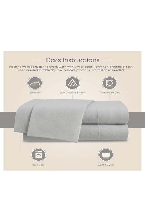 Vellux Snuggle Sheet Set In Gray