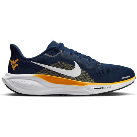 Unisex Nike Navy West Virginia Mountaineers Zoom Pegasus 41 Running Shoes
