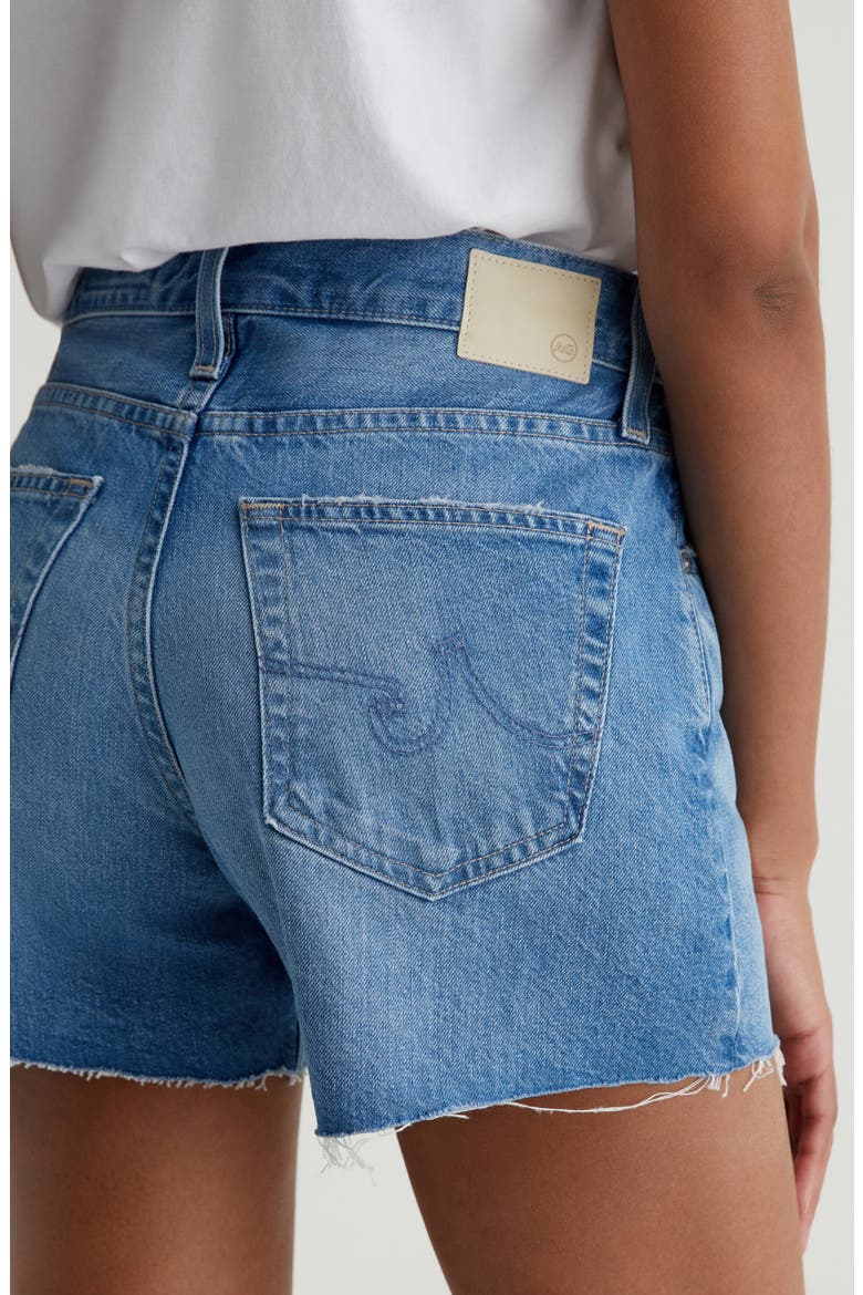 Halle Cutoff Denim Shorts, Alternate, color, FLASHBACK