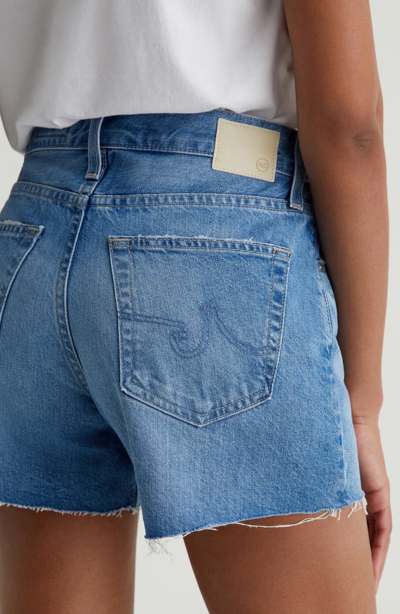 AG Halle Cutoff Denim Shorts, Alternate, color, Flashback
