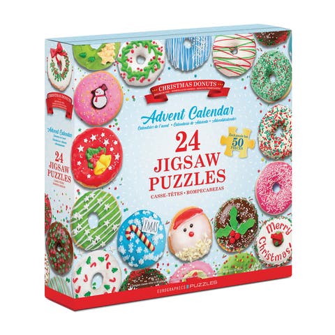 Puzzle Advent Calendar Christmas Donuts