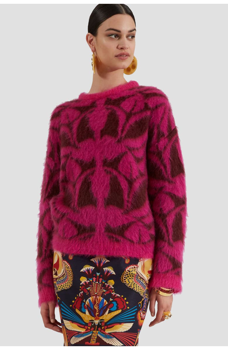 La DoubleJ Camden Jumper Bordeaux Fuchsia, Main, color, Bordeaux Fuchsia
