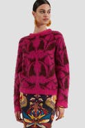 La DoubleJ Camden Jumper Bordeaux Fuchsia