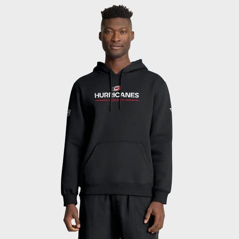 Men's Fanatics Black Carolina Hurricanes Authentic Pro Primary Hoodie