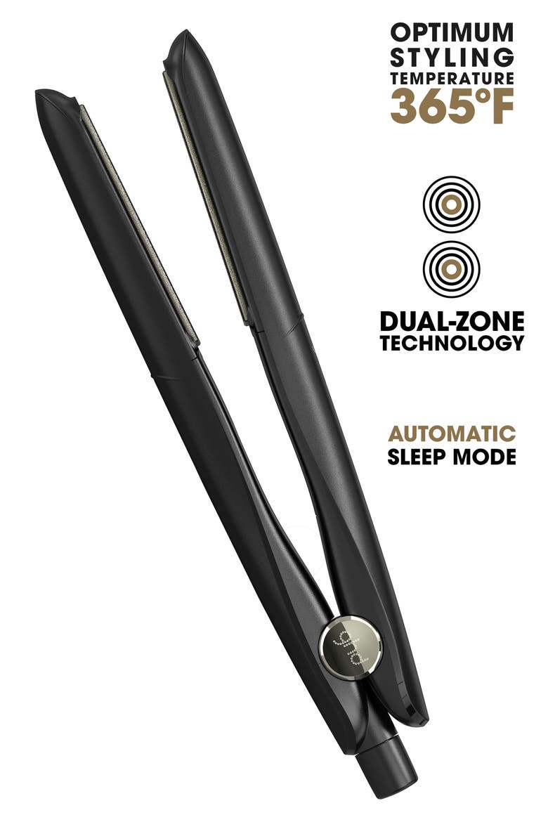 Gold Styler 1-Inch Flat Iron, Alternate, color, BLACK