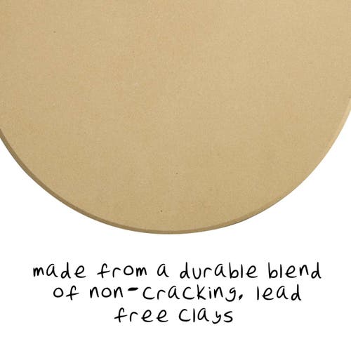 Old Stone Cordierite Round Pizza Stone, 14-inch In Brown