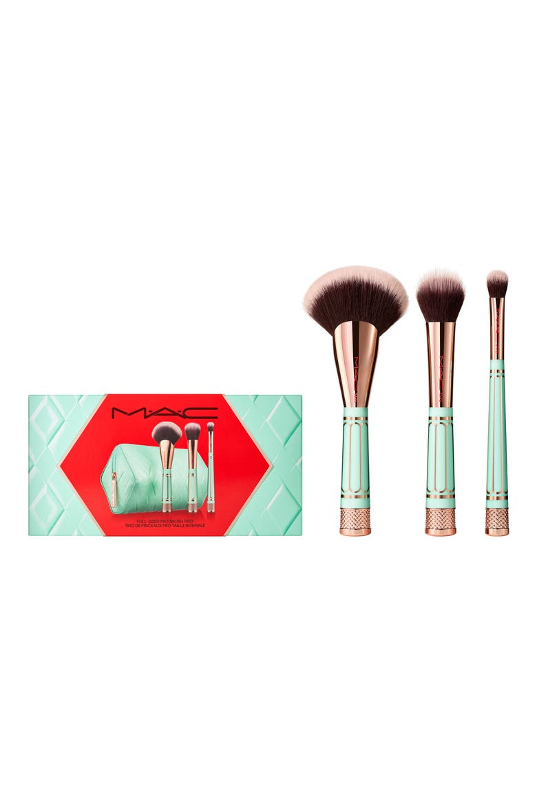 MAC Cosmetics MAC Of All Trades Makeup Brush Gift Set $106 Value