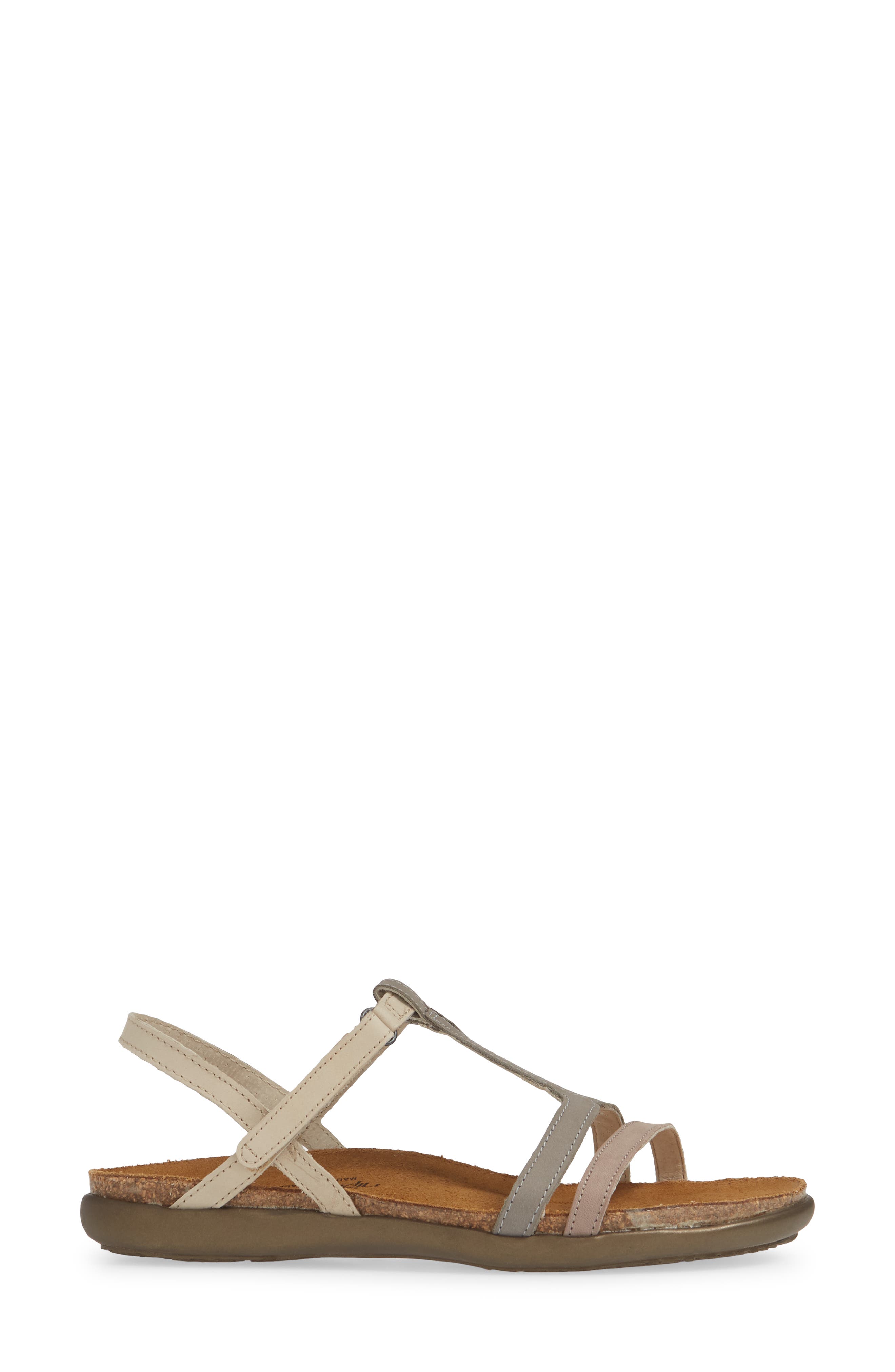 Naot Judith Sandal, Alternate, color, Stone/ Light Grey/ Beige