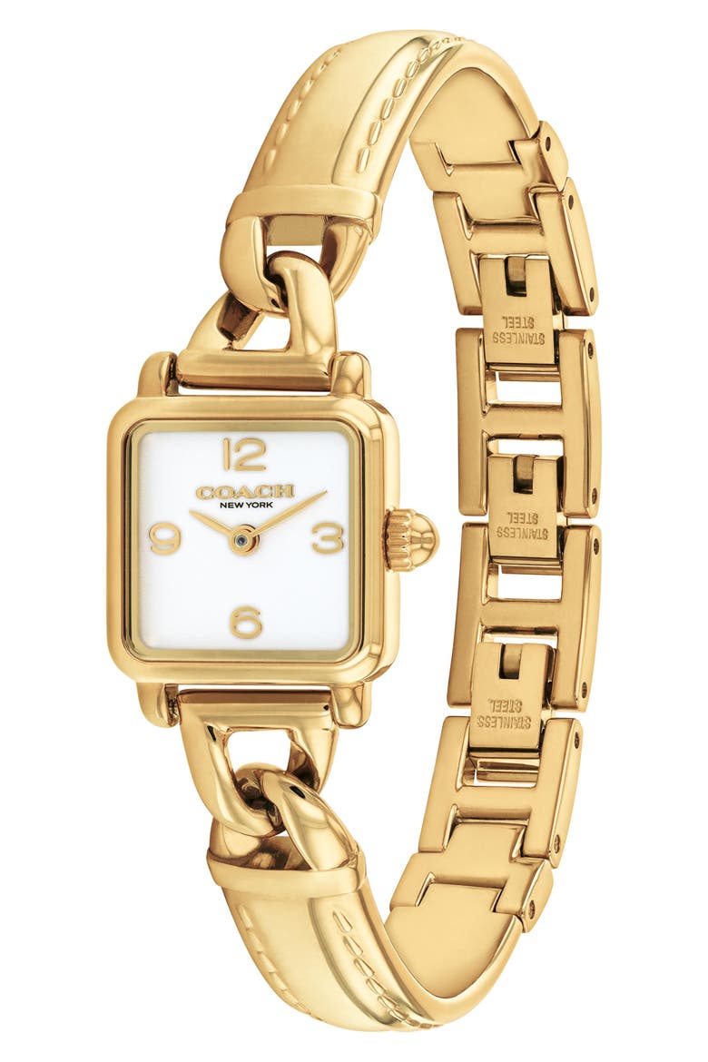 Cass Bracelet Watch, 18mm, Alternate, color, SILVER WHITE