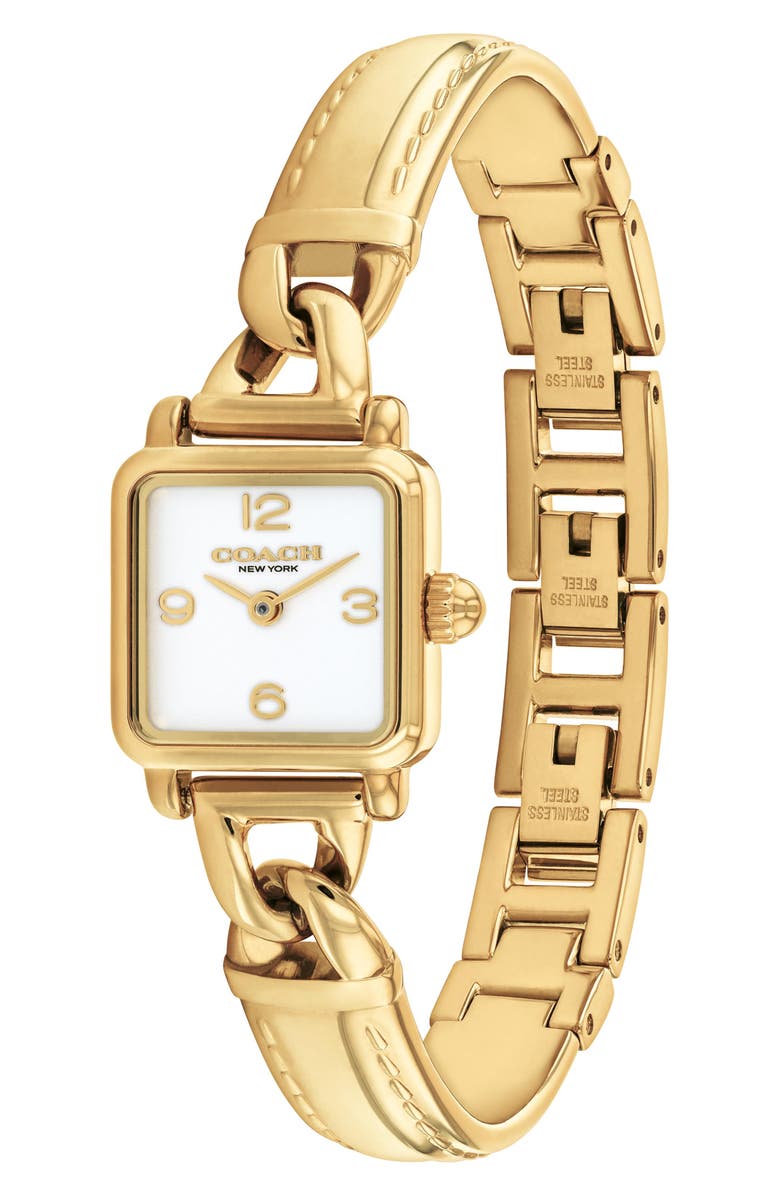 COACH Cass Bracelet Watch, 18mm, Alternate, color, Gold