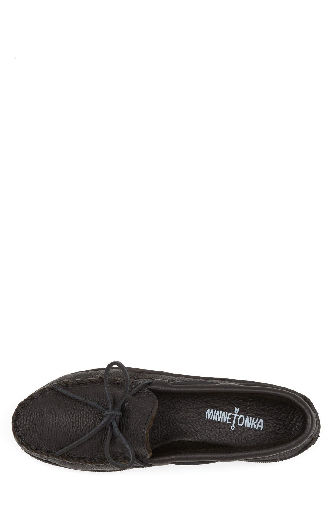 Minnetonka Moosehide Moccasin, Alternate, color, 