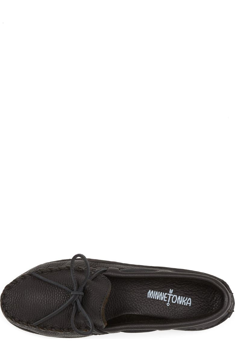 Minnetonka Moosehide Moccasin, Alternate, color,