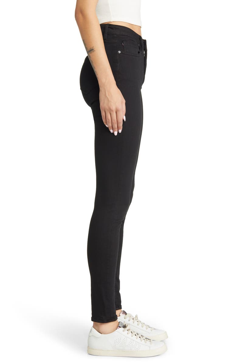 Vigoss Marley Ankle Skinny Jeans, Alternate, color, Washed Black