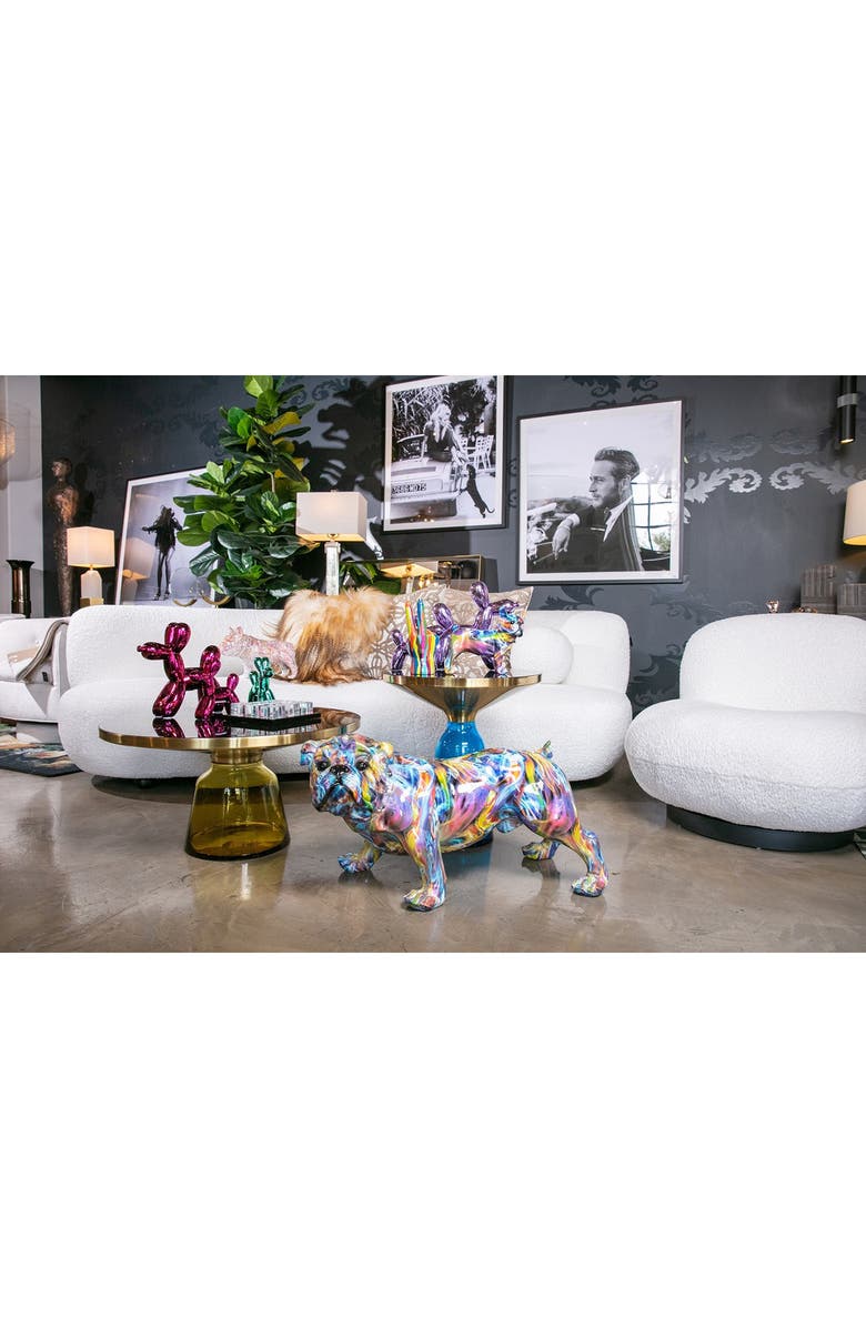 INTERIOR ILLUSIONS Plus Plum Balloon Animal Sculpture, Alternate, color, Plum