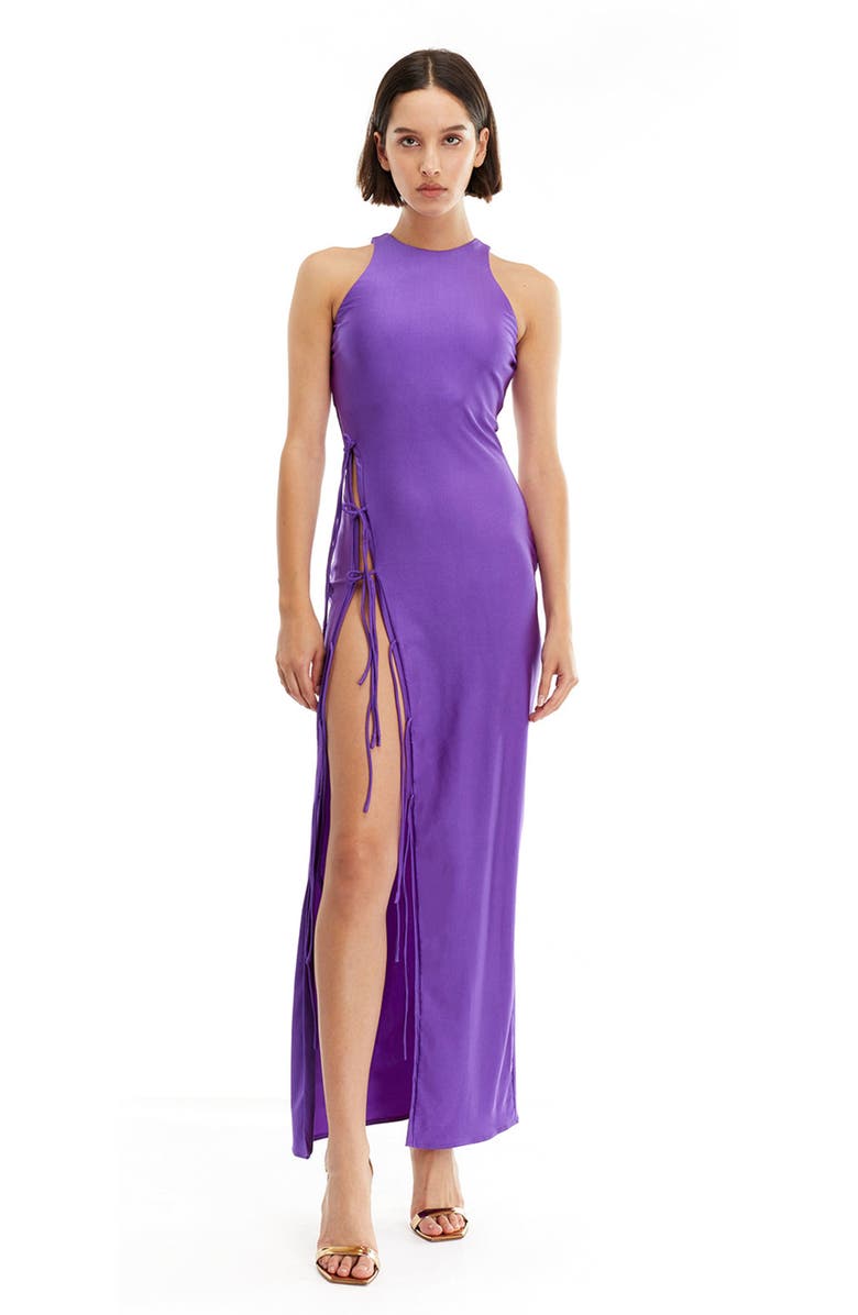 Mother of All Nela Dress, Main, color, Purple
