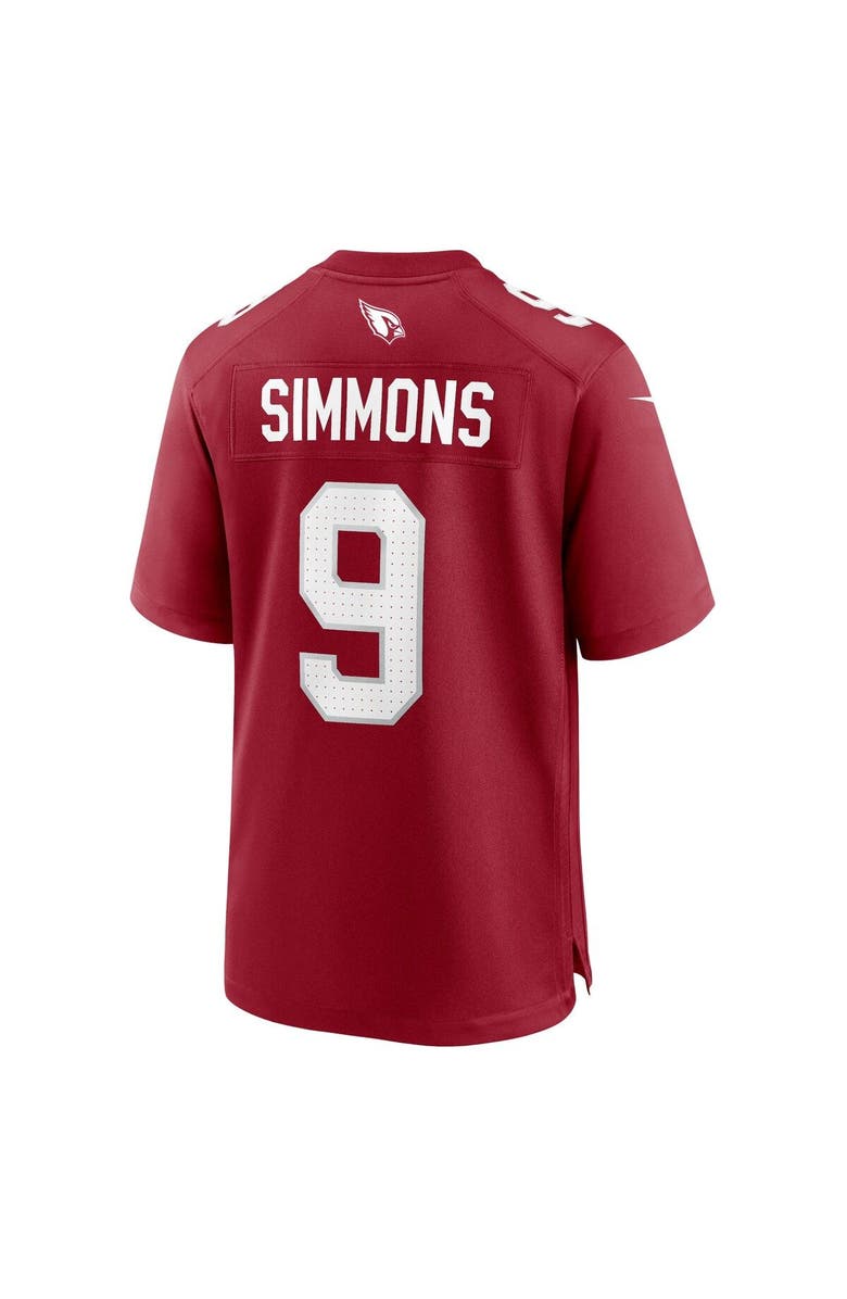 Nike Men's Nike Isaiah Simmons Cardinal Arizona Cardinals Game Player Jersey, Alternate, color, 