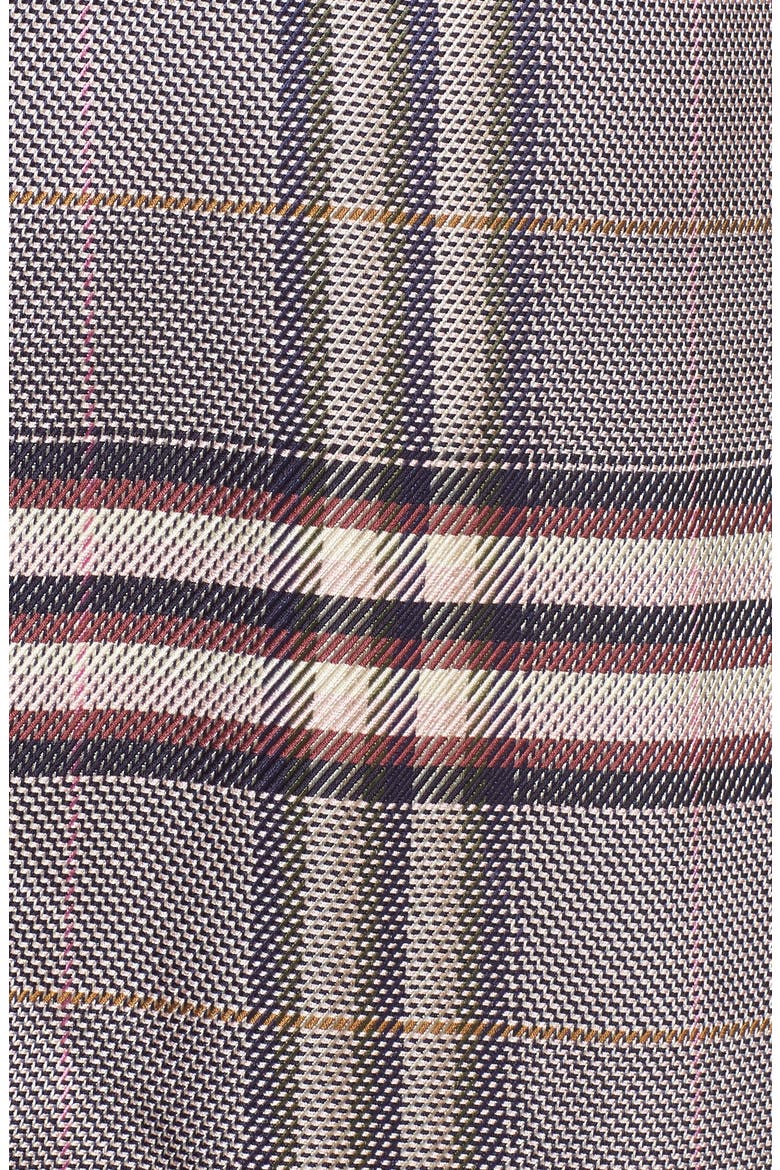Bold Plaid Trench Coat, Alternate, color, NAVY NIGHT HARPER PLAID