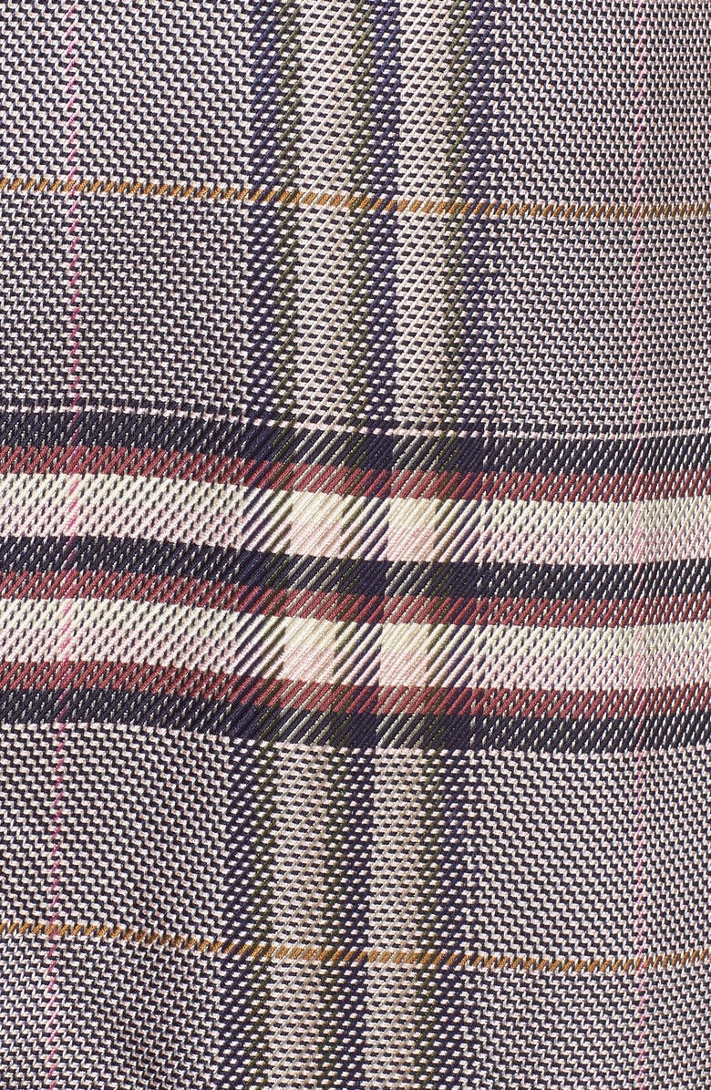 Lewit Bold Plaid Trench Coat, Alternate, color, 