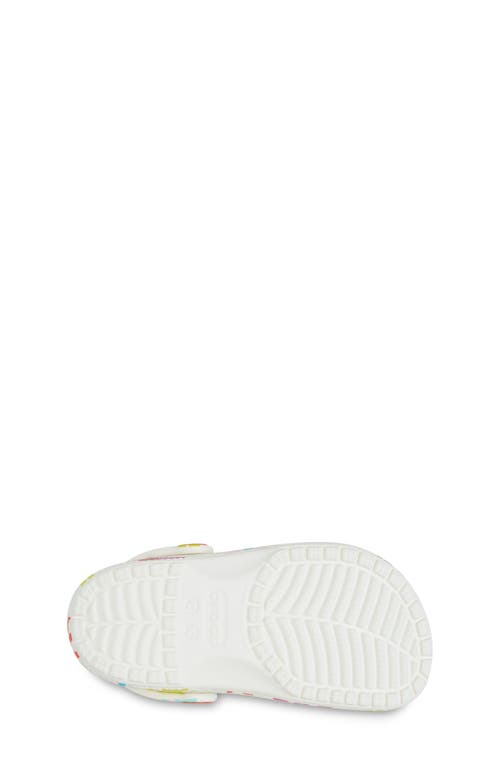 Crocs Kids' Daisy Classic Clog In Gray