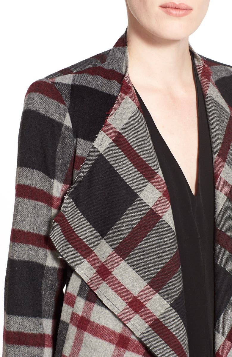 cupcakes and cashmere 'Alta' Plaid Jacket, Alternate, color, 