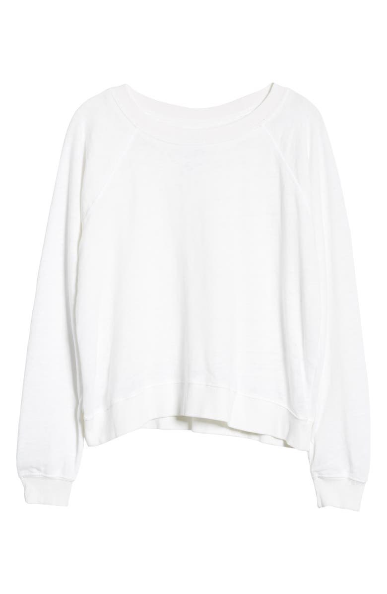 Recycled Karma Long Sleeve Burnout Tee, Alternate, color, 