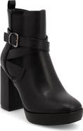 MIA Esther Block Heel Platform Bootie
