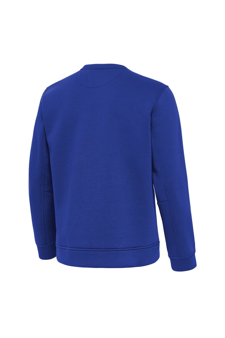 Men's Antigua Royal Los Angeles Dodgers Relevant Lightweight Pullover Sweatshirt, Alternate, color, Royal