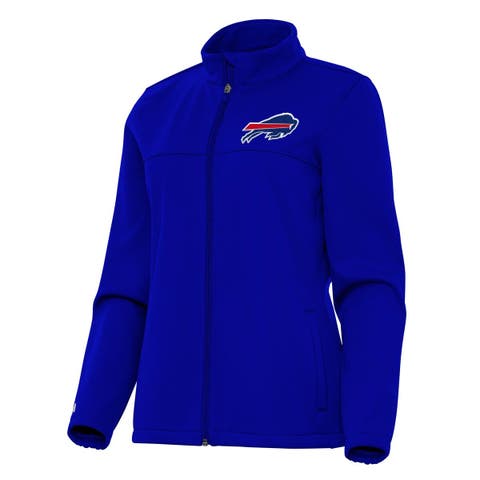 Women's Antigua  Royal Buffalo Bills Links 2 Golf Full-Zip Jacket