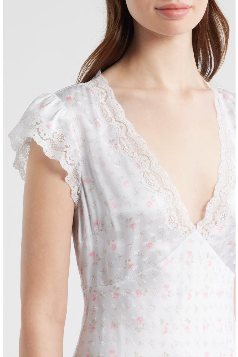 Theodore Floral Maxi Slipdress, Alternate, color, CHAPPARAL BLUE