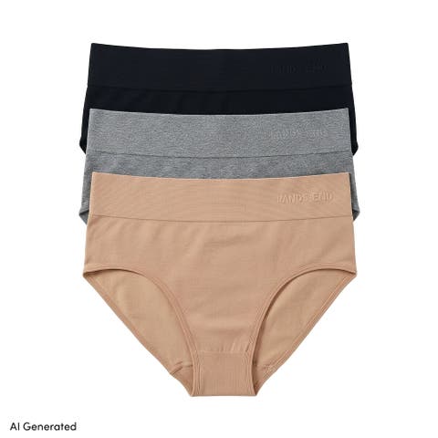 Hipster Cotton Comfort Seamless Basics 3 Pack Panties