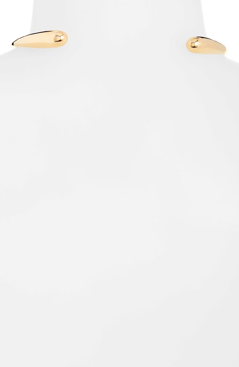 SOKO Double Dash Choker, Alternate, color, Gold