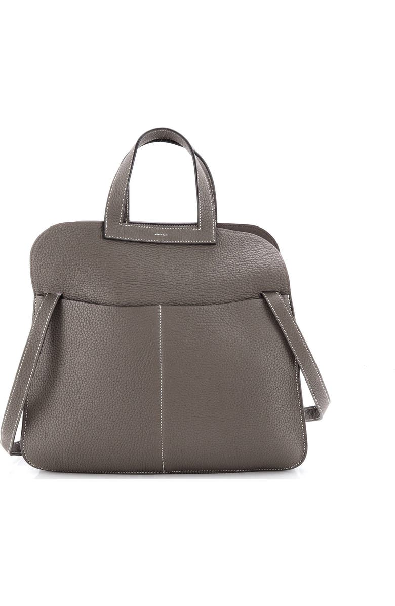 Pre-Owned Hermes Halzan Bag Clemence 31, Alternate, color, Etain