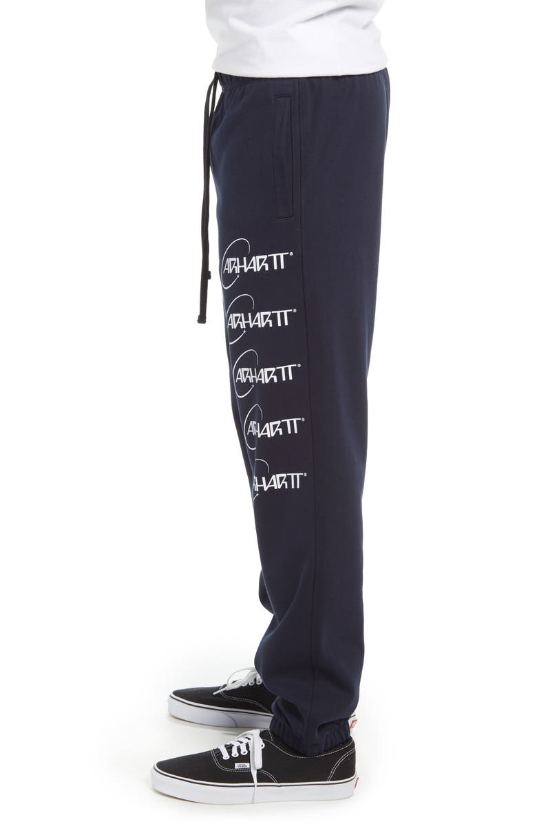 Carhartt Work In Progress Orbit Logo Sweatpants, Alternate, color,