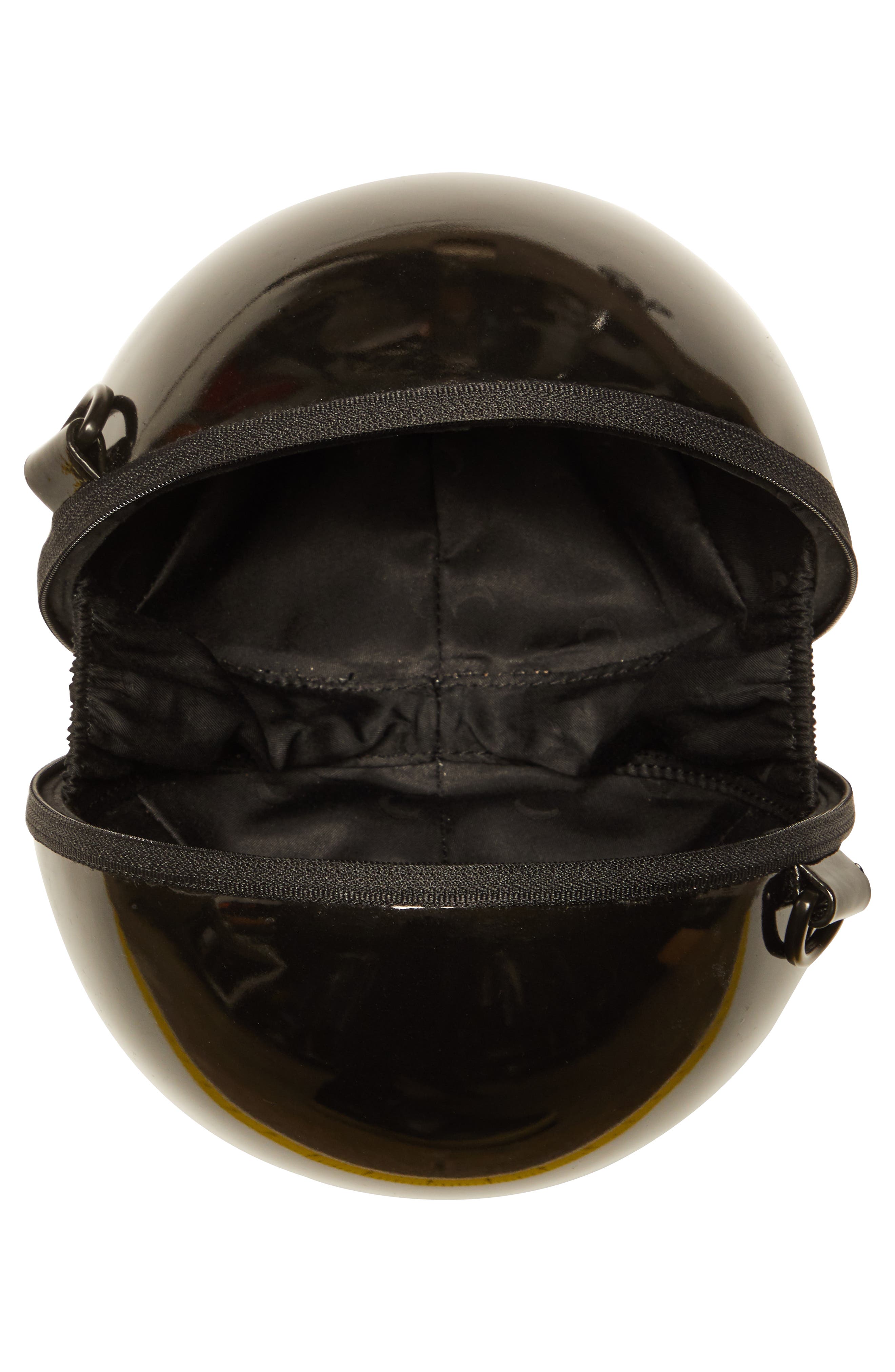 Marine Serre Mini Logo Ball Crossbody Bag, Alternate, color, 