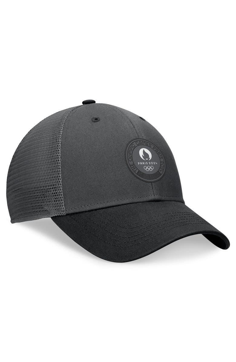 FANATICS Men's Fanatics Branded Charcoal/Black Paris 2024 Summer Olympics Adjustable Hat, Alternate, color, 