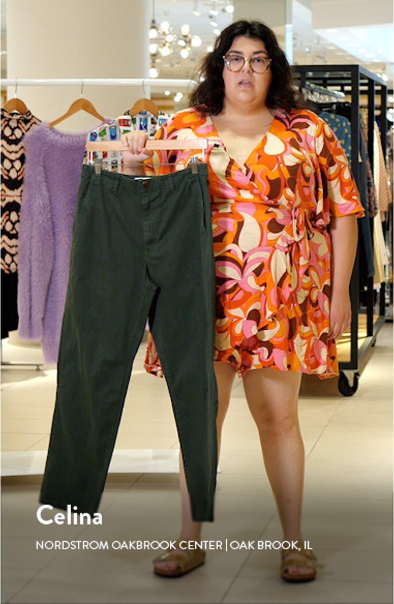 Utility High Waist Chino Pants, sales video thumbnail