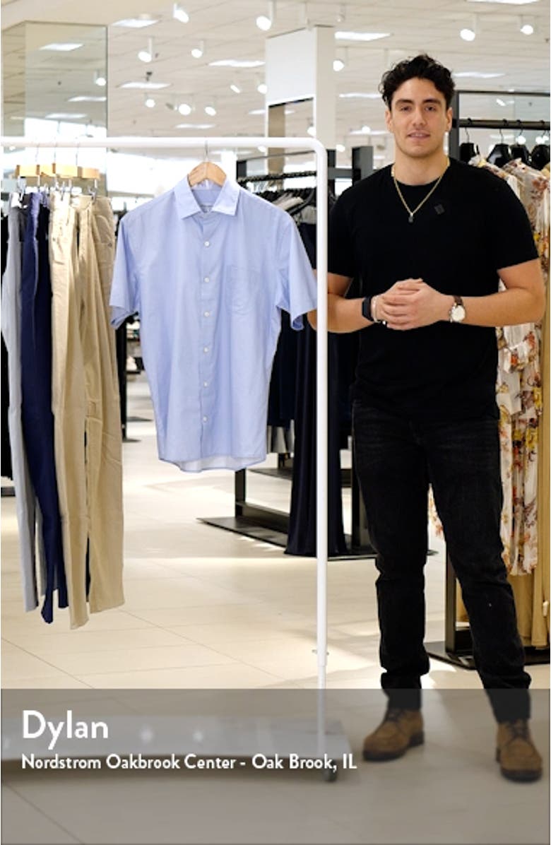 Grove Short Sleeve Button-Up Shirt, sales video thumbnail