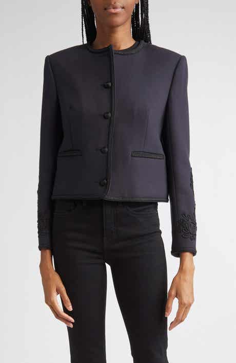 Veronica Beard Latrell Soutache Embroidered Jacket