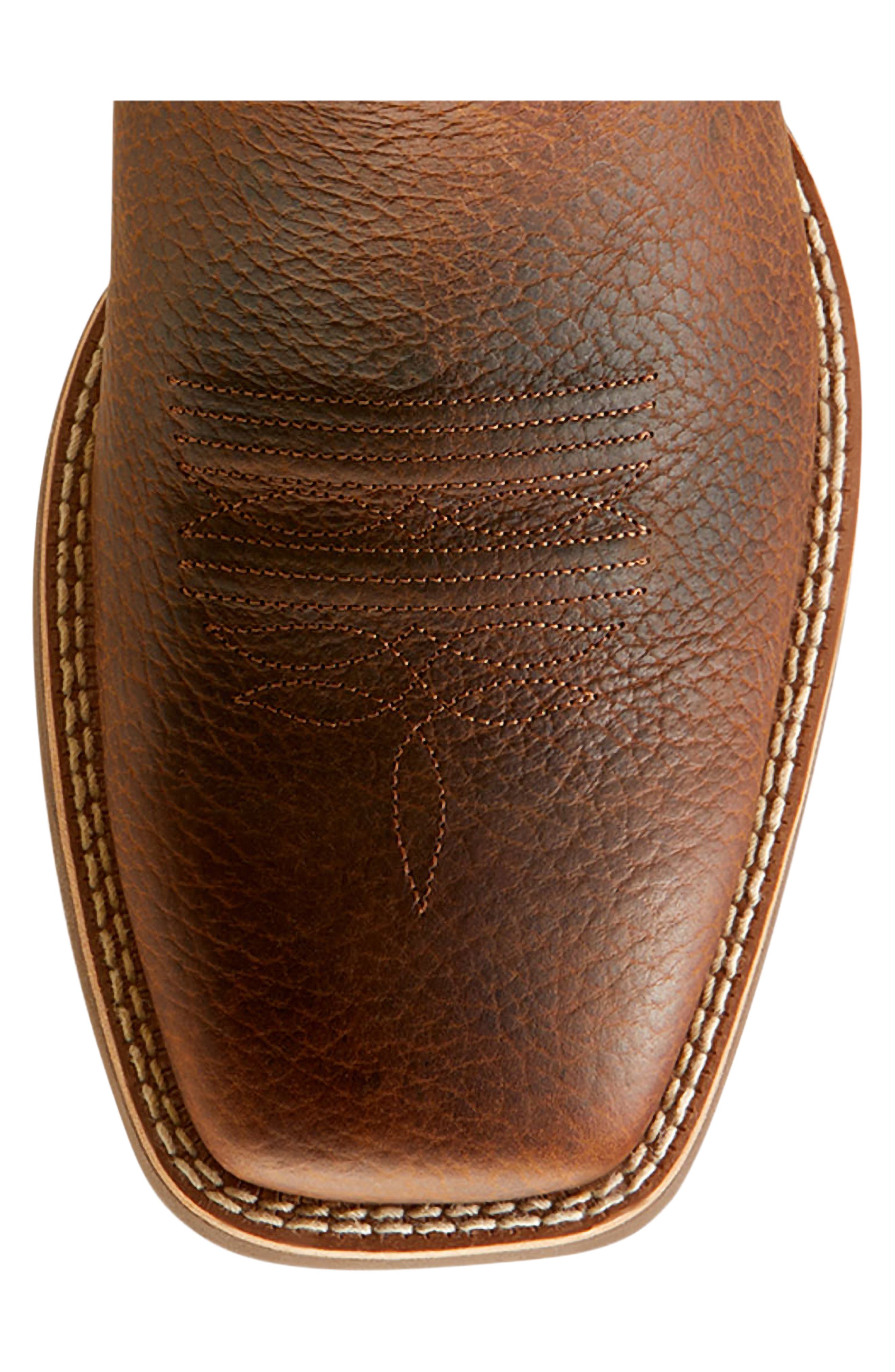 Cowpuncher VentTEK Leather Western Boot, Alternate, color, BROWN OIL