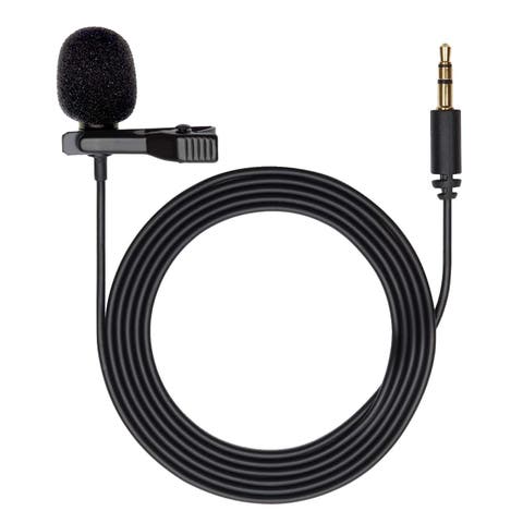 DOM1 Lavalier Omnidirectional Condenser Microphone for DJI Osmo Handheld 4K Camera
