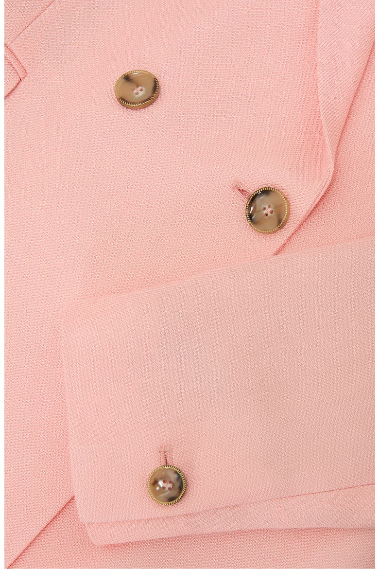 Magda Double Breasted Blazer, Alternate, color, PINK