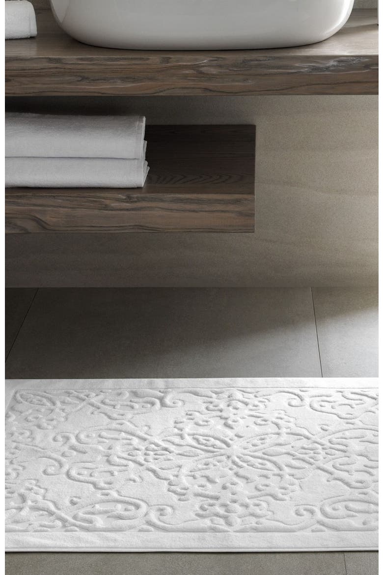 Thira Bath mat, Alternate, color, White