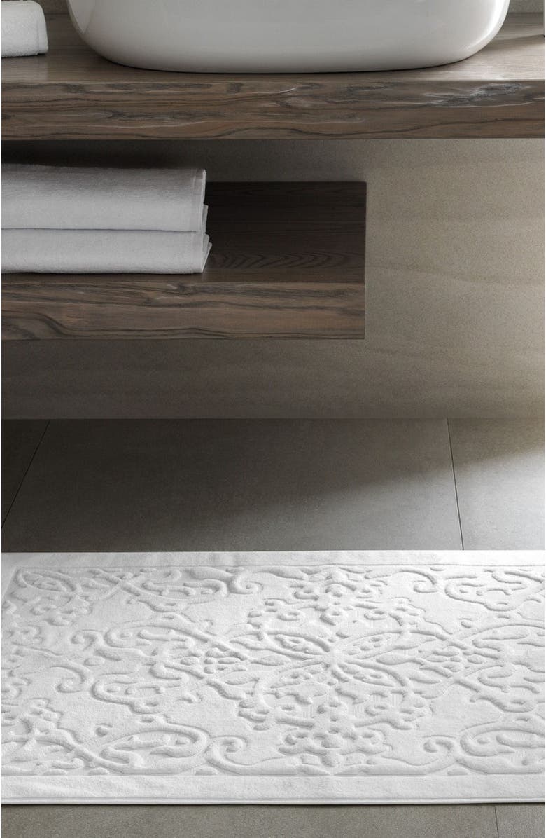 Togas Thira Bath mat, Alternate, color, White