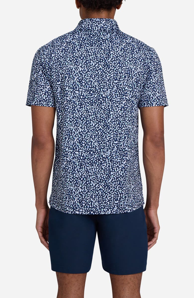 Bad Birdie Core Performance Polo, Alternate, color, Drippity Drip Remix